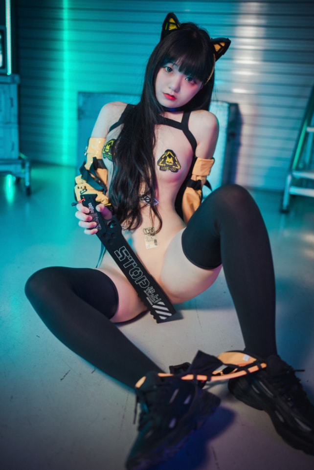Jenny – NO.045 [DJAWA] Cyber Cat (S-version) [40P-569MB]-蜜桃啵啵